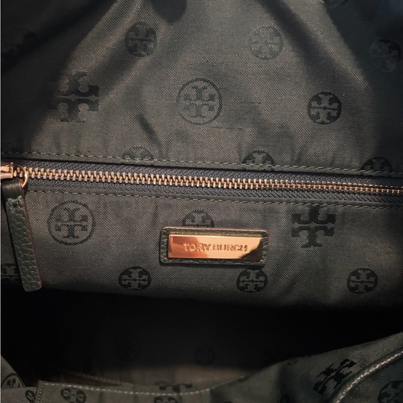 EUC Tory Burch Green Leather Shoulder Bag - Picture 9 of 13